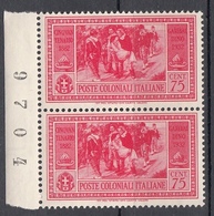 Emissioni Generali - Cinquantenario Garibaldino (1932) - 75 Cent. ** - Amtliche Ausgaben
