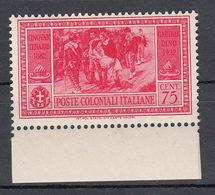 Emissioni Generali - Cinquantenario Garibaldino (1932) - 75 Cent. ** - Algemene Uitgaven