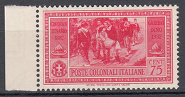 Emissioni Generali - Cinquantenario Garibaldino (1932) - 75 Cent. ** - Algemene Uitgaven