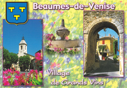 84 BEAUMES DE VENISE / 3 VUES / BLASON - Beaumes De Venise