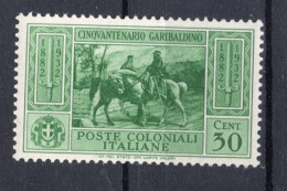 Emissioni Generali - Cinquantenario Garibaldino (1932) - 30 Cent. ** - Emisiones Generales