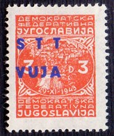 TRIESTE - SLOVENIA - VUJA - ERROR - MOVED Ovpt: - **MNH - 1949 - Nuovi