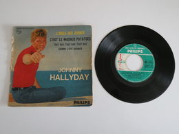 Johnny Hallyday - L'idole Des Jeunes / C'est Le Mashed Potatoes (1962) Philips - Collectors