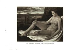 Die Ruhende (nach Einem Gemälde Von Rudolf Lenggrueßer)  /Druck Aus Zeitschrift /1935 - Bücherpakete