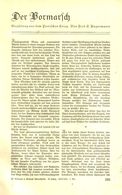 Der Vormarsch (Erzählung Aus Dem Punischen Krieg) /Artikel, Entnommen Aus Zeitschrift /1935 - Bücherpakete