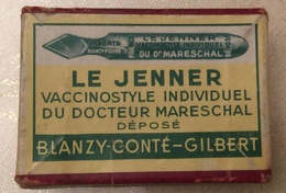 Boîte Pour Plumes De Marque LE JENNER De Blanzy-Conté-Gilbert - Federn