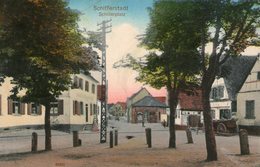 (67) CPA  Schifferstadt Schillerplatz (Bon Etat  ) - Schifferstadt