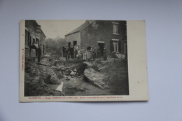 38143 -   Floreffe  Orage Inondations 1906 -    Ravin Creusé  Par  Les Eaux  Sous  Saint-Roch - Floreffe