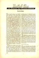 Werkstoff Glas / Artikel, Entnommen Aus Zeitschrift /1938 - Colis