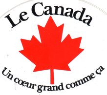 LE CANADA UN COEUR GRAND COMME CA - Otros & Sin Clasificación