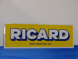 Plaque Métal "RICARD" 2018. - Tin Signs (vanaf 1961)