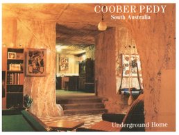 (333) Australia - Sa - Coober Pedy )with Stamp At Back Of Card) - Coober Pedy
