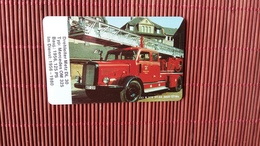 Phonecard Fire Man  (Mint,Neuve) Only 3000 Made 2 Scans Very Rare ! - Feuerwehr