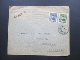 Ägypten Ca. 1930er Jahre Air Mail / Luftpost Nach Holland. Henry Brandes Alexandria - Lettres & Documents