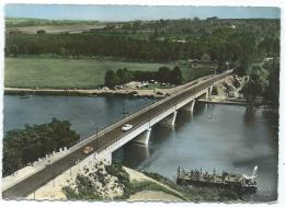 CPSM COLORISEE EN AVION AU DESSUS DE... TORCY, VUE ARIENNE SUR LES HLM, H.L.M ET CITE DE L'ABBE PIERRE SEINE ET MARNE 77 - Torcy