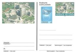 Nations Unies Bureau Vienne United Nation Vereinte Entier Postal, Ganzsachen, Postal Stationery Carte Postale Postkarten - Briefe U. Dokumente