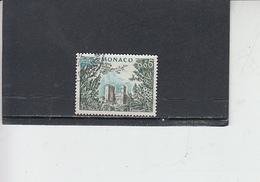 MONACO  1960-65 - Unificato  539° - Palazzo Reale - Gebruikt