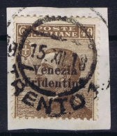Italy: Trento, Trentino, Venezia Tridentina 1918 Sa Nr 24  Mi Nr 23used - Trentin