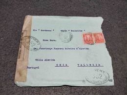 BRAZIL CIRCULATED COVER  PARÁ TO CEIA CANCEL FRENCH CENSORED Nº352 1917 - Briefe U. Dokumente