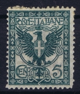 Italy   Sa 70 Mi Nr 76  MH/* Flz/ Charniere  1901 - Mint/hinged