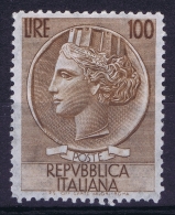 Italy 1954 Sa 747, Mi 920 A  /MH/*  Perfo 13.25 - 1946-60: Ungebraucht