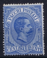 Italy  Pacchi  Sa 2 Mi 2   Not Used (*) SG  1884 - Postal Parcels