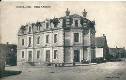 18  PREVERANCHES  -  HOTEL RANDIN - Préveranges