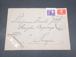 YOUGOSLAVIE - Enveloppe En Recommandé De Ljubuski En 1947, Affranchissement Plaisant - L 17243 - Covers & Documents