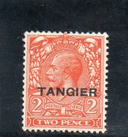 TANGIER 1927 * - Morocco Agencies / Tangier (...-1958)