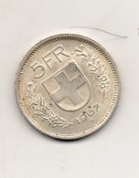 Suisse. 5 Francs 1967 B - 5 Francs