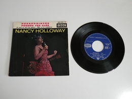 Nancy Holloway, Désappointés / A Quoi ça Sert Les Pleurs (Vinyle 45 T - 4 Titres 1963) - Ediciones De Colección