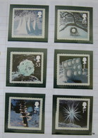 GREAT BRITAIN 2003. Christmas. Ice Sculptures By Andy Goldsworthy. SG 2410-2415. Self-adhesive. UNUSED. - Neufs