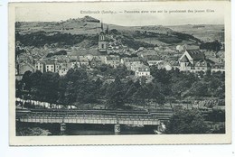 Ettelbruck Panorama Avec Vue Sur Le Pensionnat Des Jeunes Filles - Ettelbruck