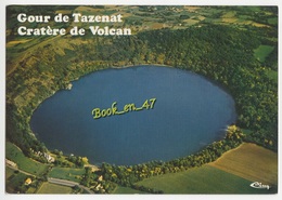 {76466} 63 Puy De Dôme Environs De Manzat , Le Gour De Tazenat , Vue Aérienne - Manzat