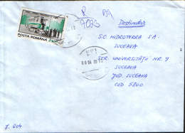 Romania - Registered  Letter Circulated In 1998 - Briefe U. Dokumente