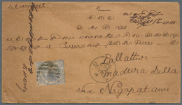29505 Malaiische Staaten - Penang: 1890-1896, Group Of 11 Covers All Franked By Straits Settlements QV Adh - Penang