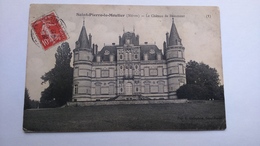 Carte Postale (E2) Ancienne De St Pierre Le Moutier , Chateau De Beaumont - Saint Pierre Le Moutier