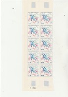 ST PIERRE ET MIQUELON - N° 559 EN FEUILLE DE 10 - NEUF XX- J.O ALBERTVILLE 1992 - COTE : 23 € - Blokken & Velletjes