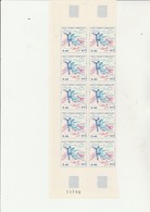 ST PIERRE ET MIQUELON - N° 559 EN FEUILLE DE 10 - NEUF XX- J.O ALBERTVILLE 1992 - COTE : 23 € - Blocks & Sheetlets