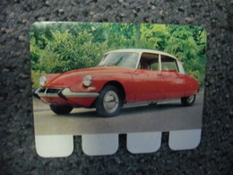 N° 10 - PLAQUE METAL En TOLE - CITROEN DS 19 De 83 CV - AUTOMOBILE COOP Des Années 60 - Tin Signs (after1960)