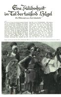 Eine Zuluhochzeit Im Tal Der Tausend Huegel / Artikel, Entnommen Aus Zeitschrift /1937 - Colis