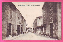 BUSSIERE POITEVINE RUE DES BASSES RUES 1906 - Bussiere Poitevine