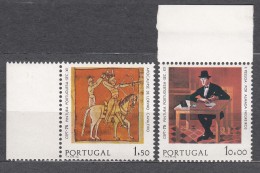 Portugal 1975 Europa Paintings Mi#1281-1282 Mint Never Hinged - Nuovi