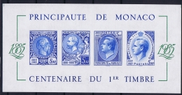 Monaco: Block Nr 33a  Mi 1727 - 1730 Bl 31 Postfrisch/neuf Sans Charniere /MNH/** Non Detelé Imperforated Ungezahnt - Blocks & Kleinbögen