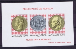 Monaco: Block  66a  Mi 2191- 2193 Bl 64 Postfrisch/neuf Sans Charniere /MNH/** Non Detelé Imperforated Ungezahnt - Blocks & Kleinbögen