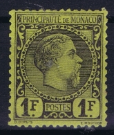 Monaco:  Yv 9  Mi 9  MH/* Flz/ Charniere - Nuevos