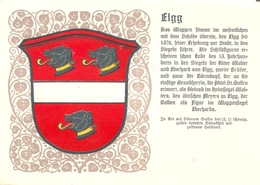 Elgg - Gemeindewappen  (3 Bären)          1974 - Elgg