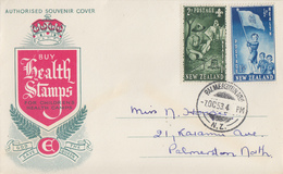 Enveloppe  FDC  1er  Jour    NOUVELLE  ZELANDE     SCOUTISME   1953 - Andere & Zonder Classificatie