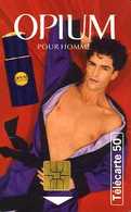 Télécarte 50 : Opium Pour Homme Par Yves Saint Laurent - Perfume