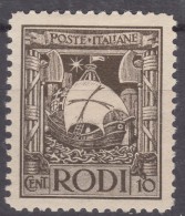 Italy Colonies Aegean Issues, Egeo, 1929 Sassone#4 Mi#18 Mint Hinged - Ägäis